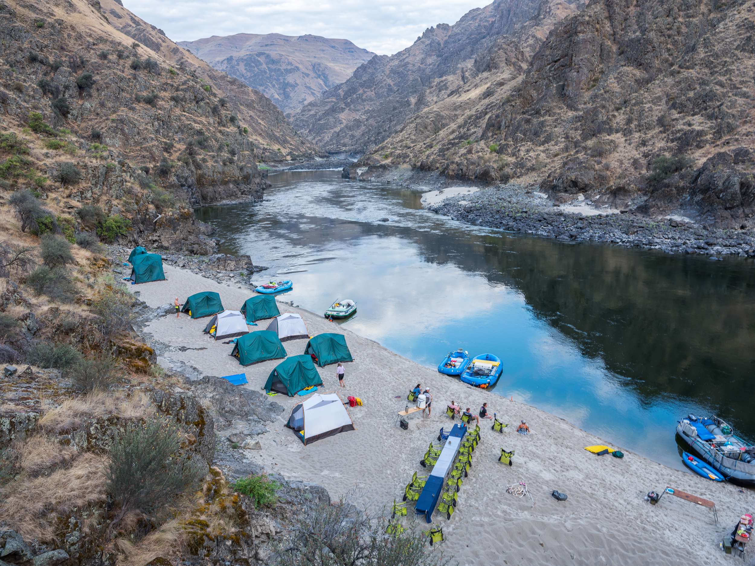 4 Day Lower Salmon Guided Rafting Trip